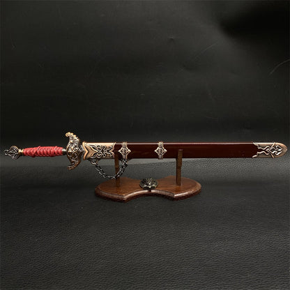 Chinese Style Swords Metal Tiny Sword Replica Collection