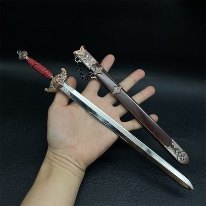 Chinese Style Swords Metal Tiny Sword Replica Collection
