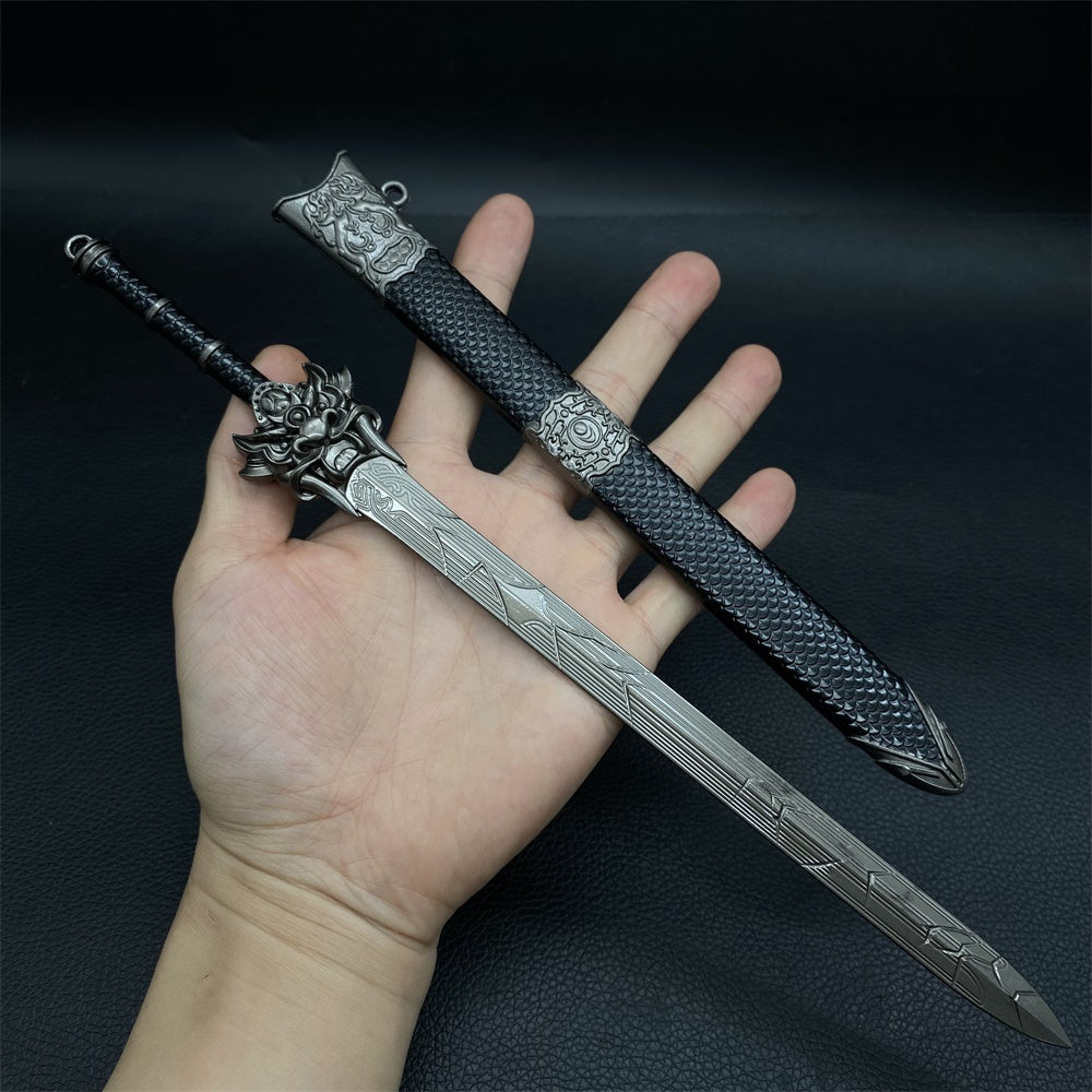 Chinese Style Swords Metal Tiny Sword Replica Collection