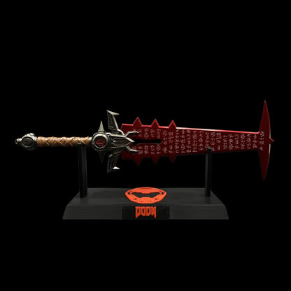 Metal Crucible Sword Miniature 30CM/11.8" - Dull Blade Game Collectibles