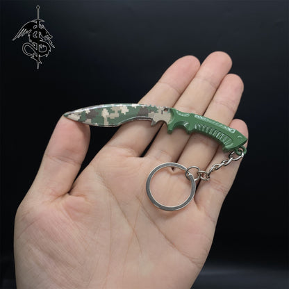 5 Optins Game Skin Mini Nepal Kukri Knives Keychains