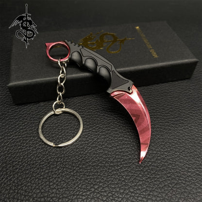 Slaughter Skin Mini Karambit Keychain