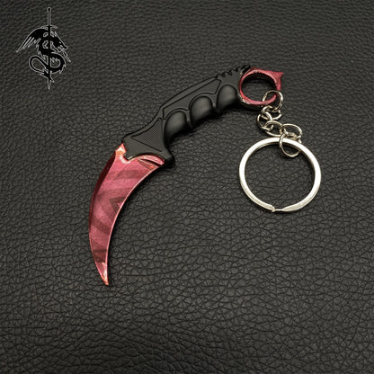 Slaughter Skin Mini Karambit Keychain