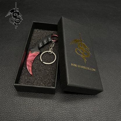 Slaughter Skin Mini Karambit Keychain