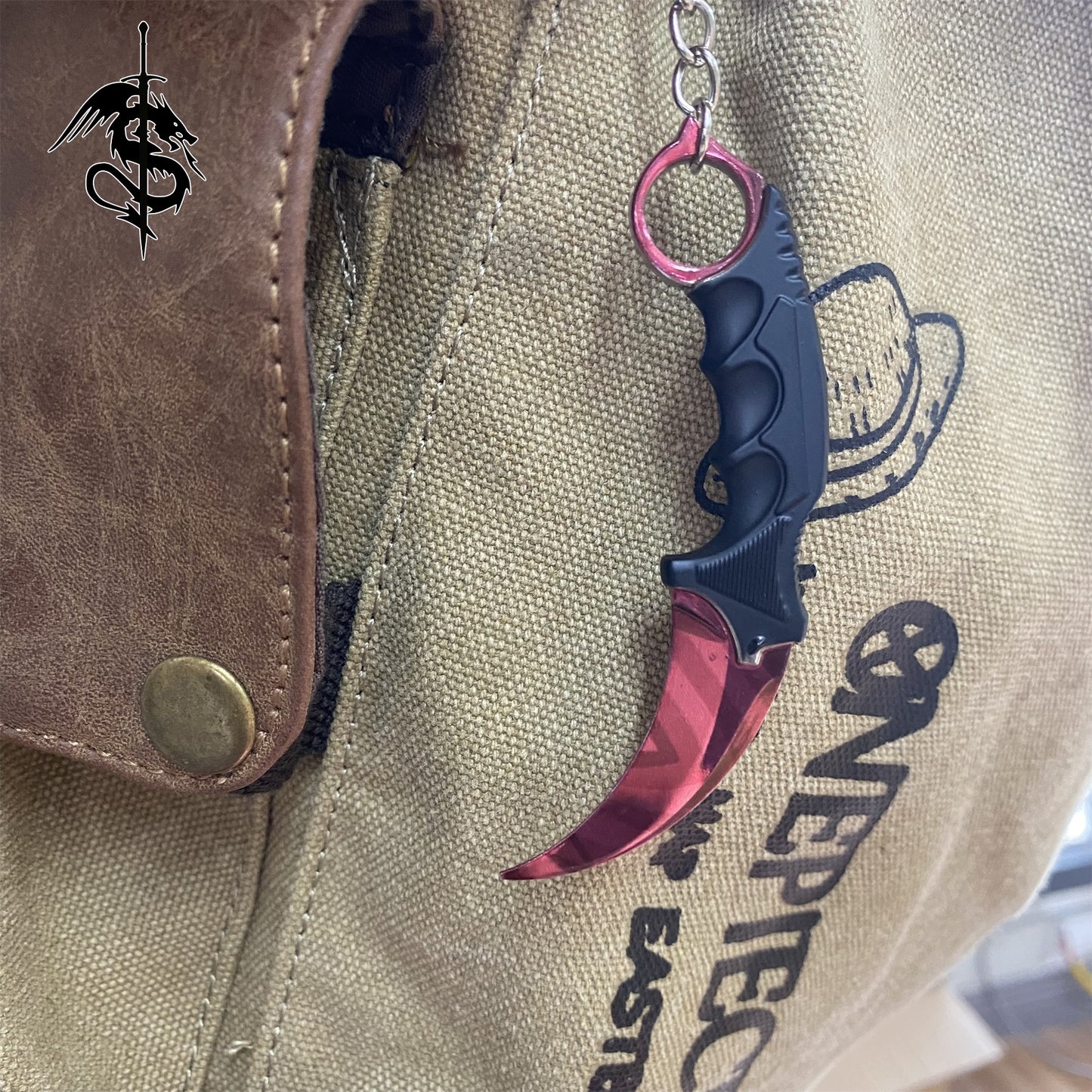 Slaughter Skin Mini Karambit Keychain