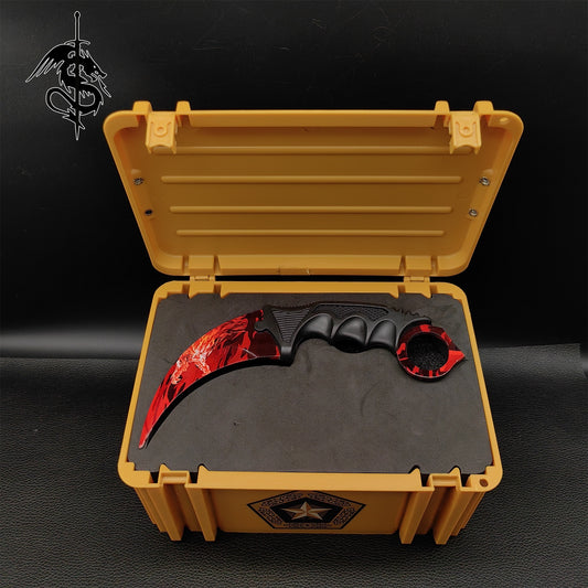 Gamma Box Roar Skin Karambit Melee Weapon Gift Box