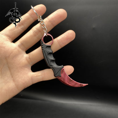 Slaughter Skin Mini Karambit Keychain