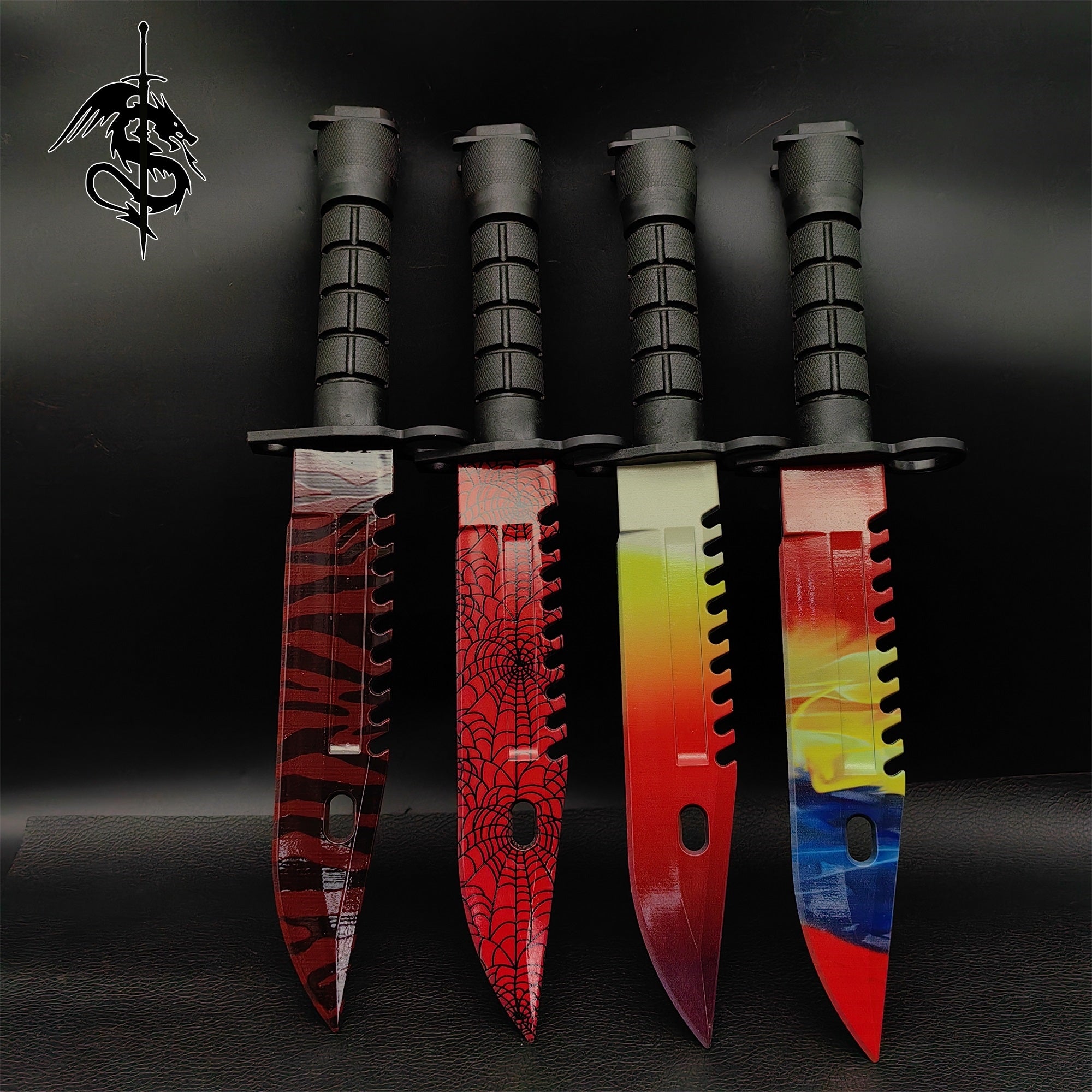 Skin Rip Dagger Solid Resin Rare Skin M9 Dagger – Miniwarrior