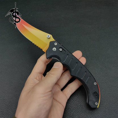 CSGO Fade Skin Karambit Trainer & Flip Knife Weapon Case