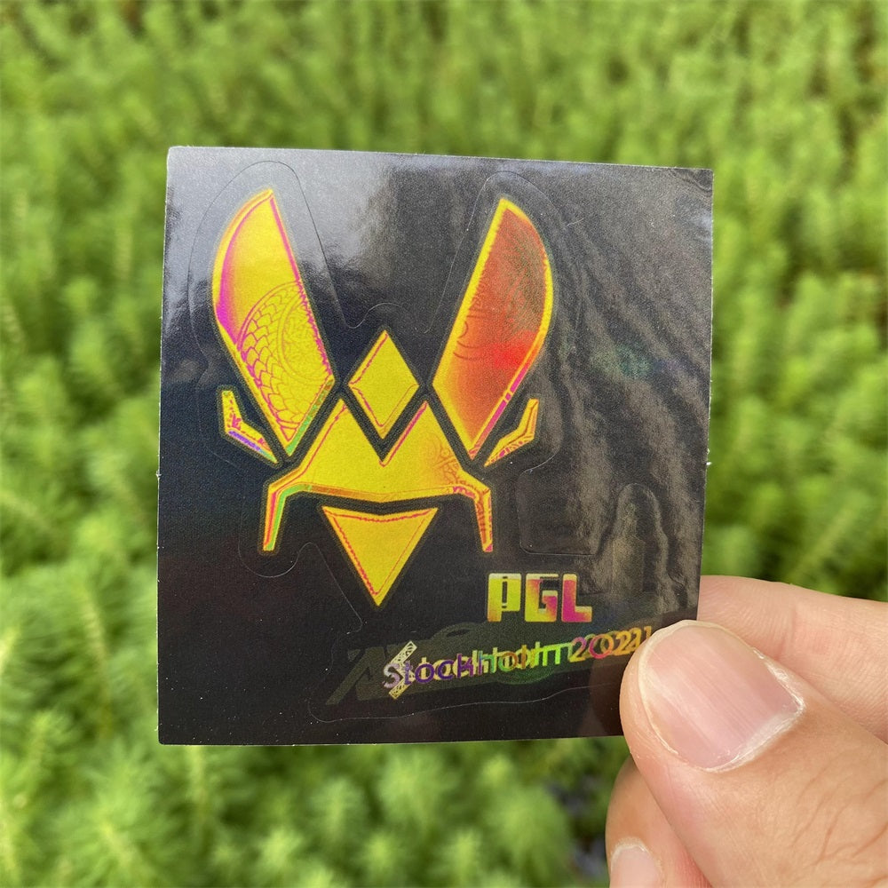 50 Holographic Hot CS Stickers