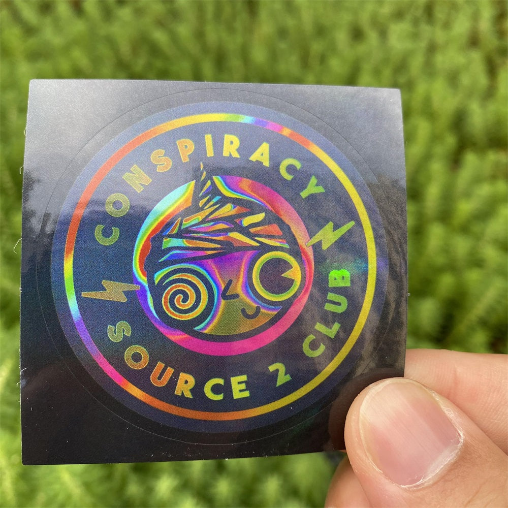 50 Holographic Hot CS Stickers