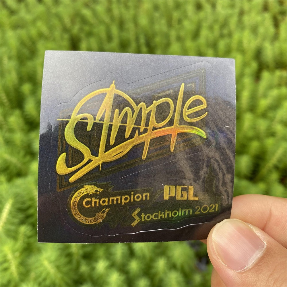 50 Holographic Hot CS Stickers