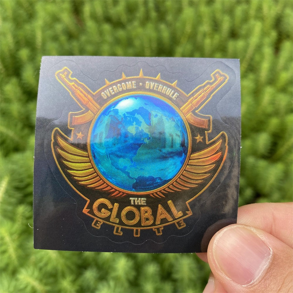 50 Holographic Hot CS Stickers