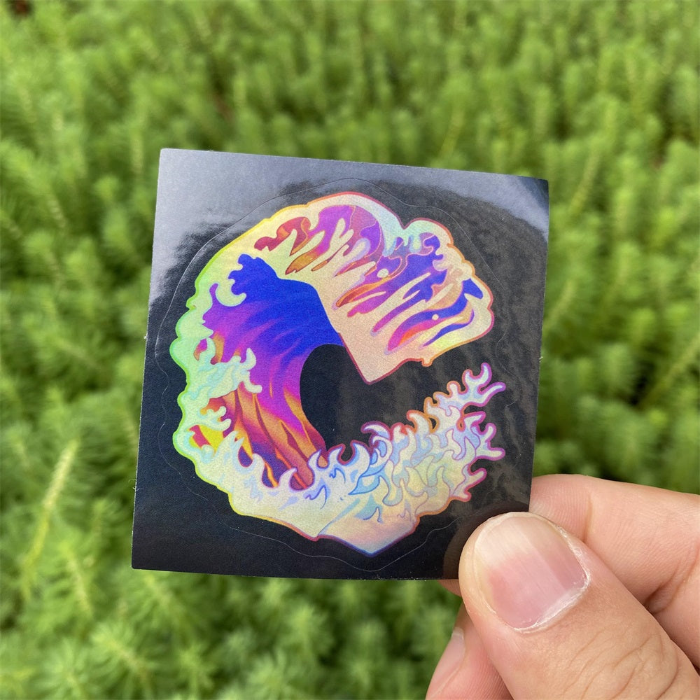 50 Holographic Hot CS Stickers
