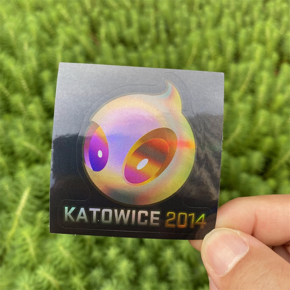 50 Holographic Hot CS Stickers