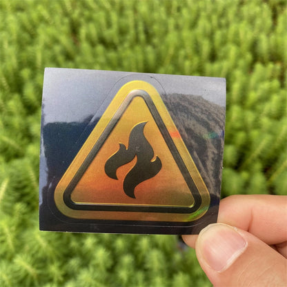 50 Holographic Hot CS Stickers