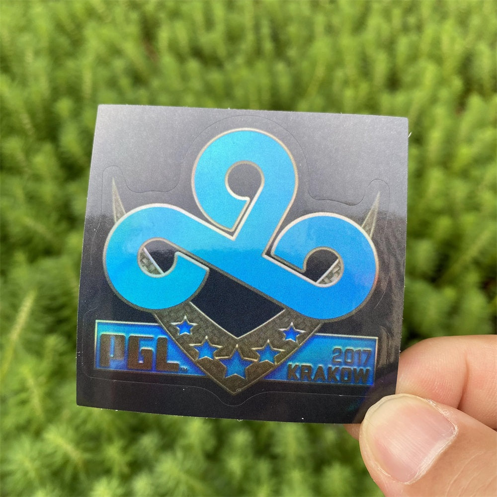 50 Holographic Hot CS Stickers