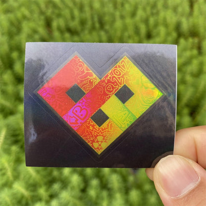 50 Holographic Hot CS Stickers