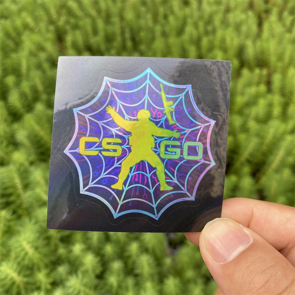 50 Holographic Hot CS Stickers