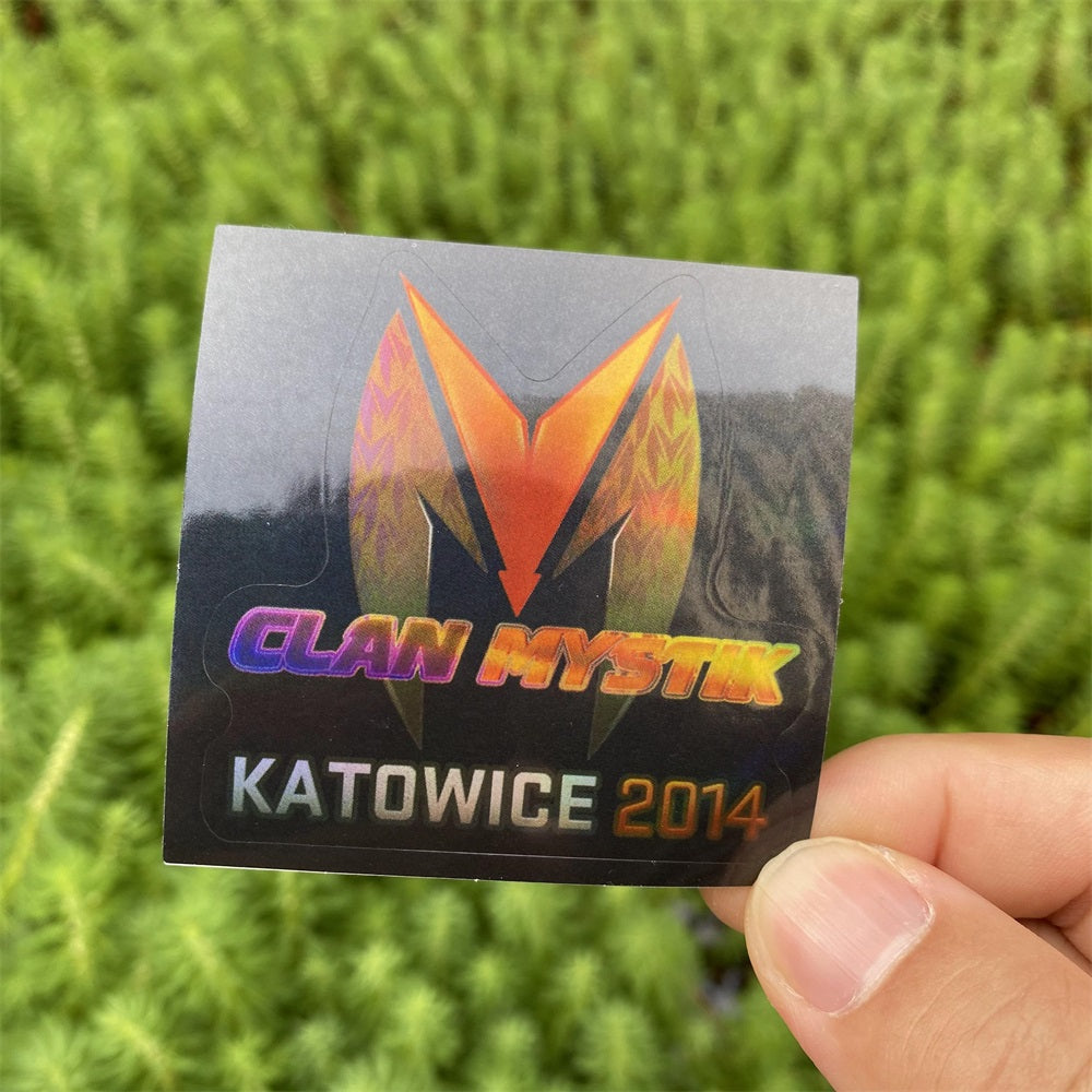 50 Holographic Hot CS Stickers
