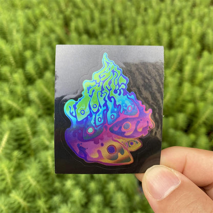 50 Holographic Hot CS Stickers