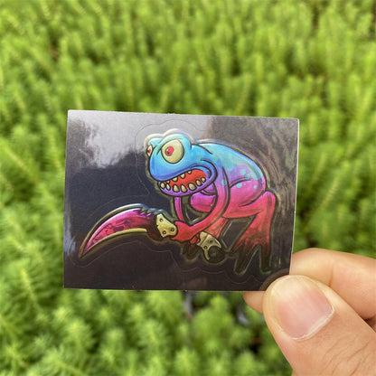 50 Holographic Hot CS Stickers