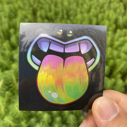 50 Holographic Hot CS Stickers