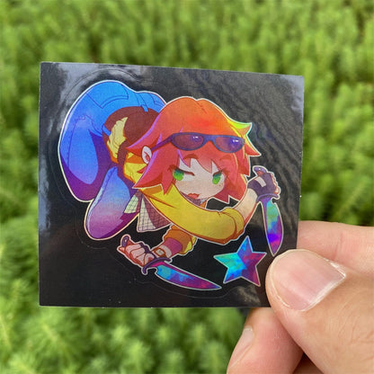 50 Holographic Hot CS Stickers