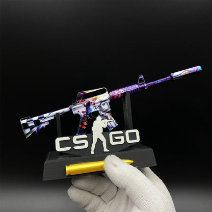 CS2 Printstream Red Hod Player Two Master Piece Hyper Beast Vaporwave Nightmare M4A1-S Metal Tiny Gun