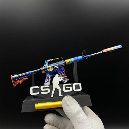 CS2 Printstream Red Hod Player Two Master Piece Hyper Beast Vaporwave Nightmare M4A1-S Metal Tiny Gun