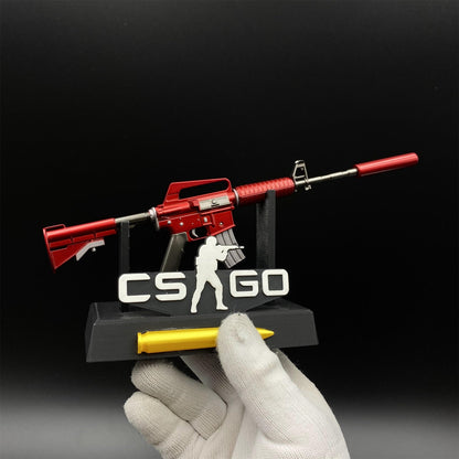 CS2 Printstream Red Hod Player Two Master Piece Hyper Beast Vaporwave Nightmare M4A1-S Metal Tiny Gun