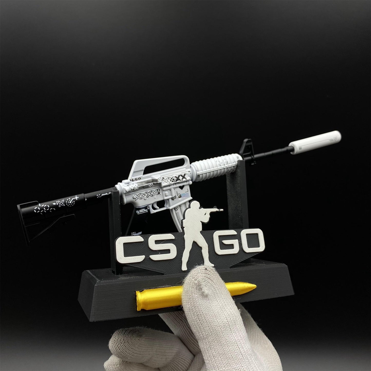 CS2 Printstream Red Hod Player Two Master Piece Hyper Beast Vaporwave Nightmare M4A1-S Metal Tiny Gun