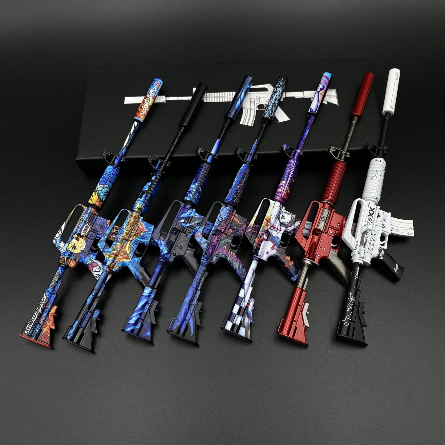 CS2 Printstream Red Hod Player Two Master Piece Hyper Beast Vaporwave Nightmare M4A1-S Metal Tiny Gun