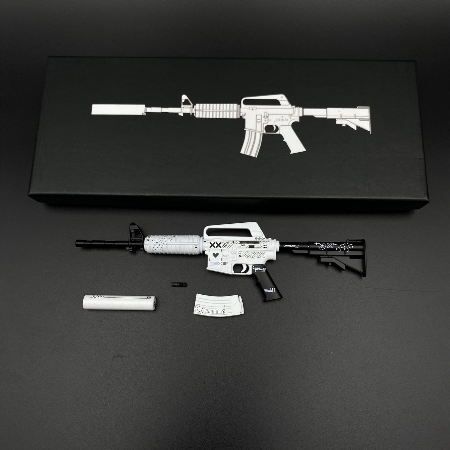 CS2 Printstream Red Hod Player Two Master Piece Hyper Beast Vaporwave Nightmare M4A1-S Metal Tiny Gun