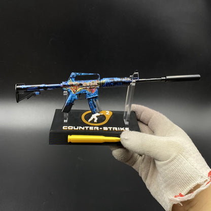 CS Master Piece M4A1-S Metal Replica Game Prop Collectible