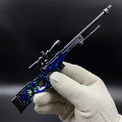 Hot Game CS2 Medusa AWP Metal Replica Game Prop Collectible