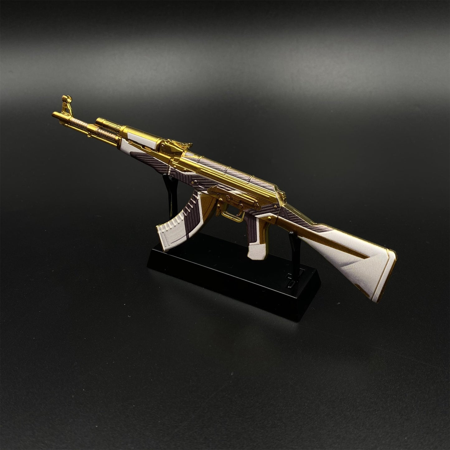 Hot Game CS2 AK47 The Oligarch Skin Mini Metal Replica Game Prop Collectible