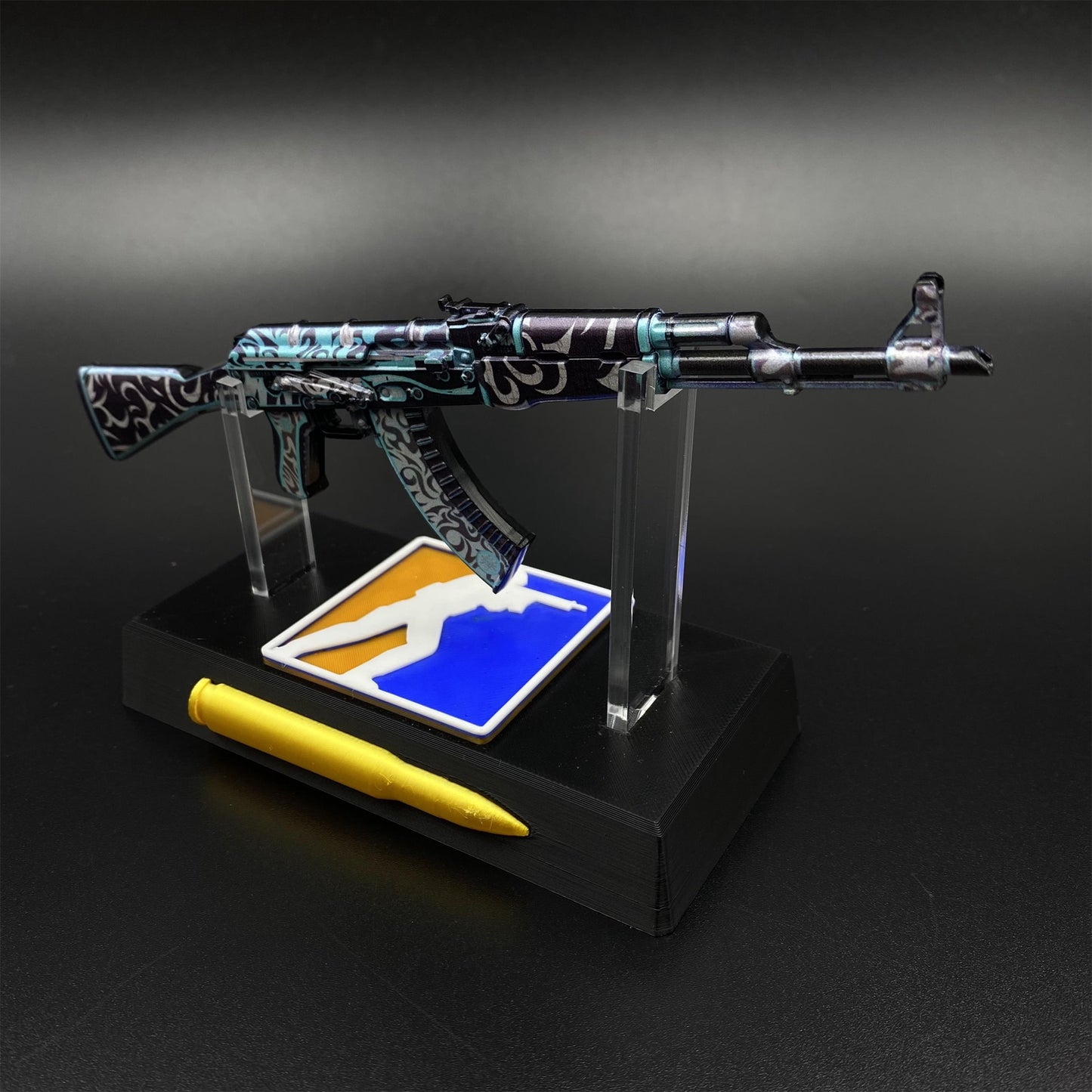 Hot Game CS2 AK47 Frontside Misty Mini Metal Replica Game Prop Collectible