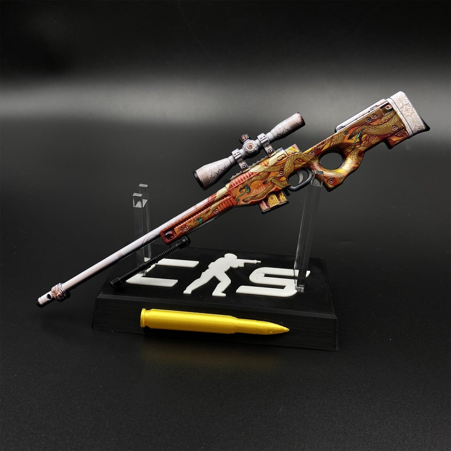 Hot Game CS2 Desert Hydra AWP Metal Replica Game Prop Collectible