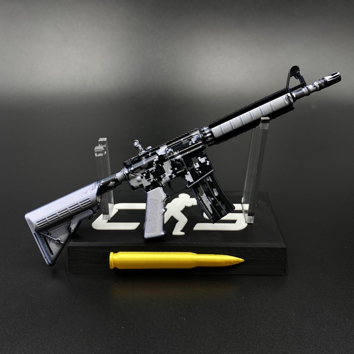 CS Hot Skin M4A4 Urban DDPAT Miniature Mini Metal Replica For Collectible