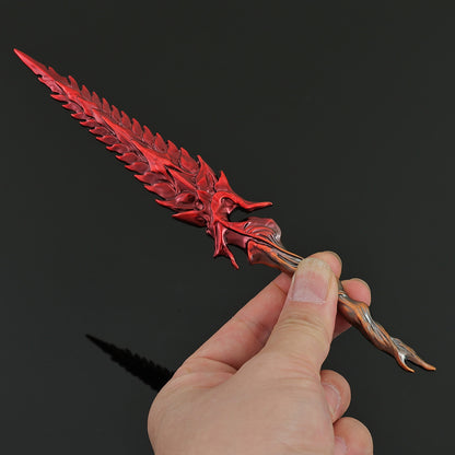 Blood Demon Sword Mini Replica | Fantasy Chinese Novel Weapon Replica
