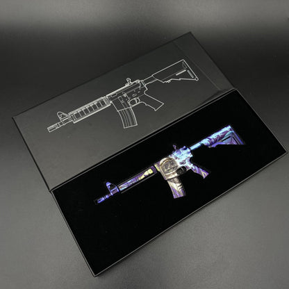 CS Skin M4A4 Desolate Space Mini Metal Replica For Collectible