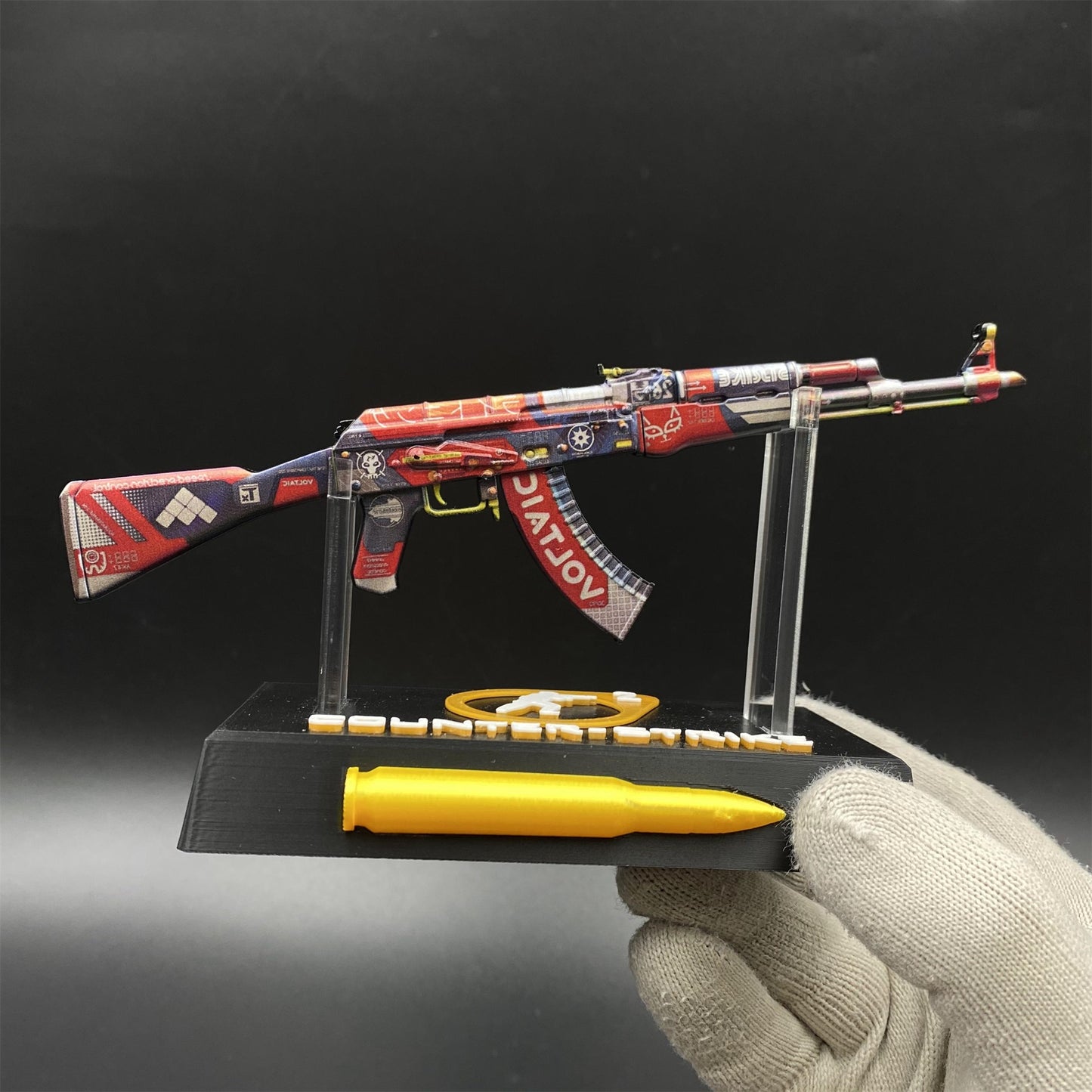 Hot Game CS2 Bloodsport AK47 Metal Replica Game Prop Collectible
