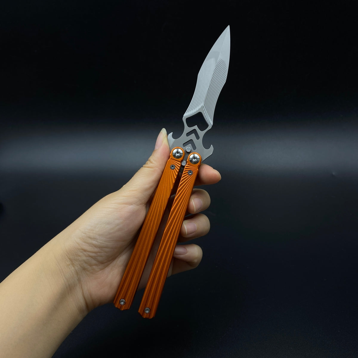 Reviver Butterfly Knife Trainer, Unsharpened Balisong Practice Tool, Flipping Trainer