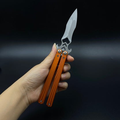 Reviver Butterfly Knife Trainer, Unsharpened Balisong Practice Tool, Flipping Trainer