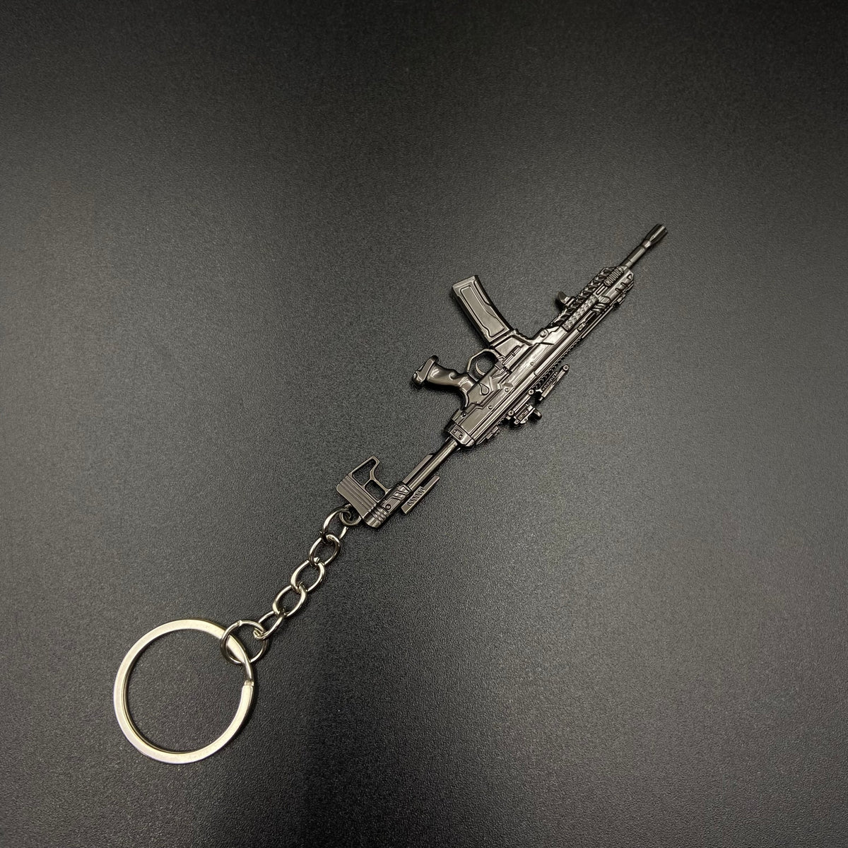 Delta Force K437 Mini Tactical Assault Rifle Alloy Keychain
