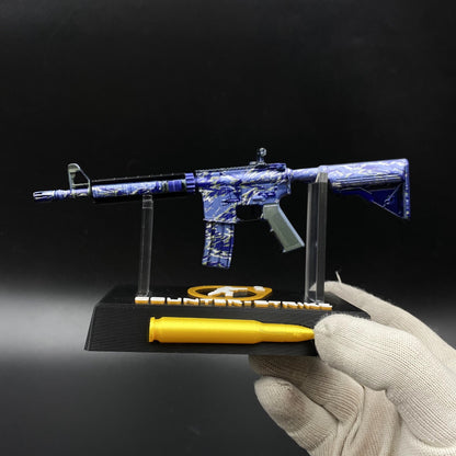 M4A4 Naval Shred Camo Gun CS2 Game Replica For Collectible