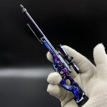 Hot Game CS2 Neo-Noir AWP Metal Replica Game Prop Collectible