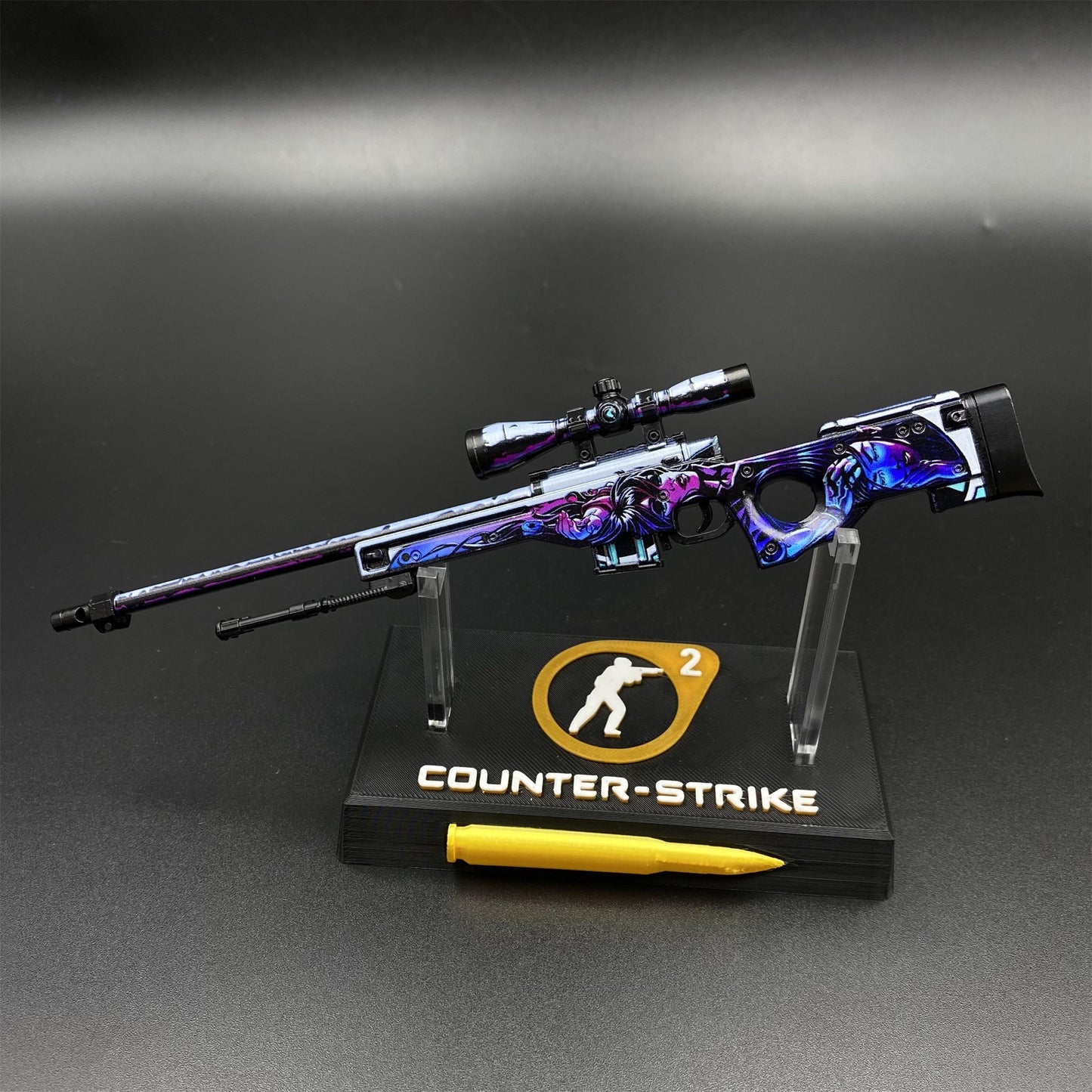 Hot Game CS2 Neo-Noir AWP Metal Replica Game Prop Collectible