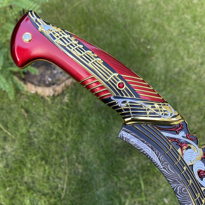 40CM/15.74" Delta Force Elegy Hot Game Weapon Replica - Game Collectible Decorative Ornament